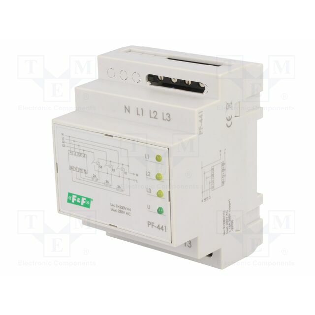 F&F Voltage monitoring relay; for DIN