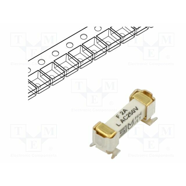 SCHURTER Fuse: fuse; 11.3x4.2mm