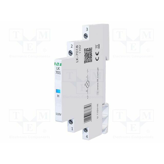 F&F Voltage indicator; 110VAC; IP20; for