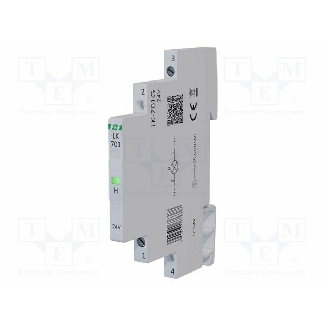 F&F Voltage indicator; 12÷48VAC; 12÷60VDC; IP20