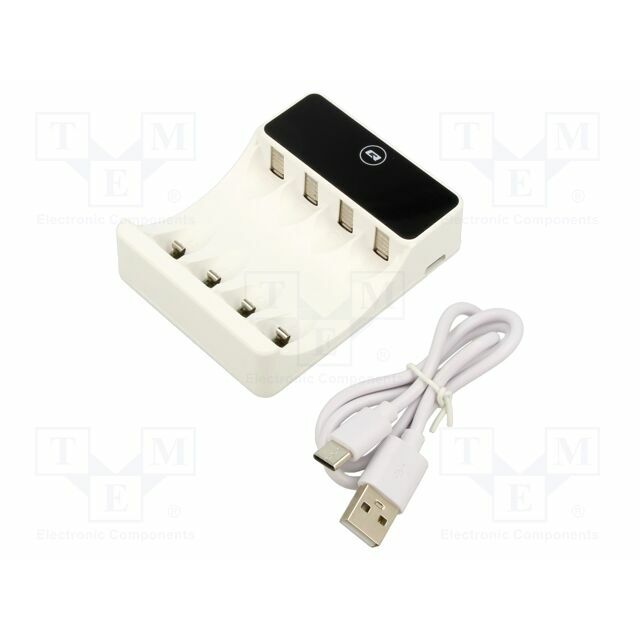 Charger: microprocessor-based; Ni-Cd,Ni-MH; 0.5A