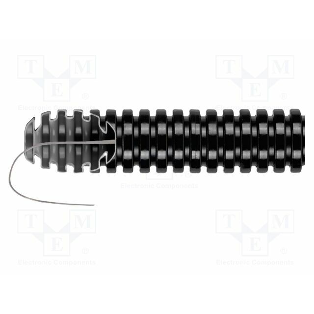 GEWISS Protective tube; PCW; black; flexible