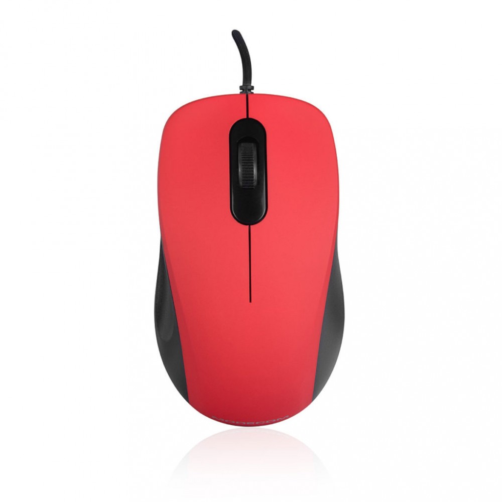 MODECOM M10S SILENT RED WIRELESS OPTICAL