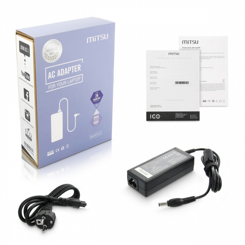 MITSU Power adapter 19V 3.16A