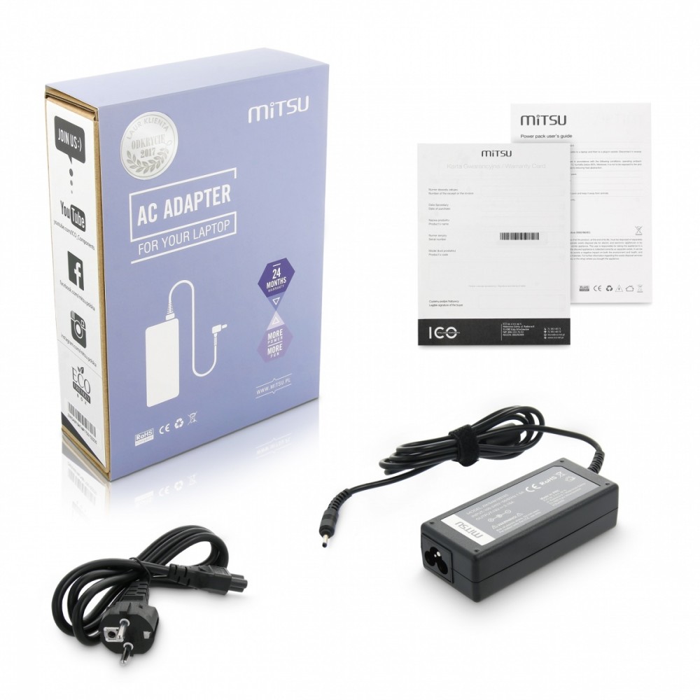 MITSU Power adapter 19V 3.16A