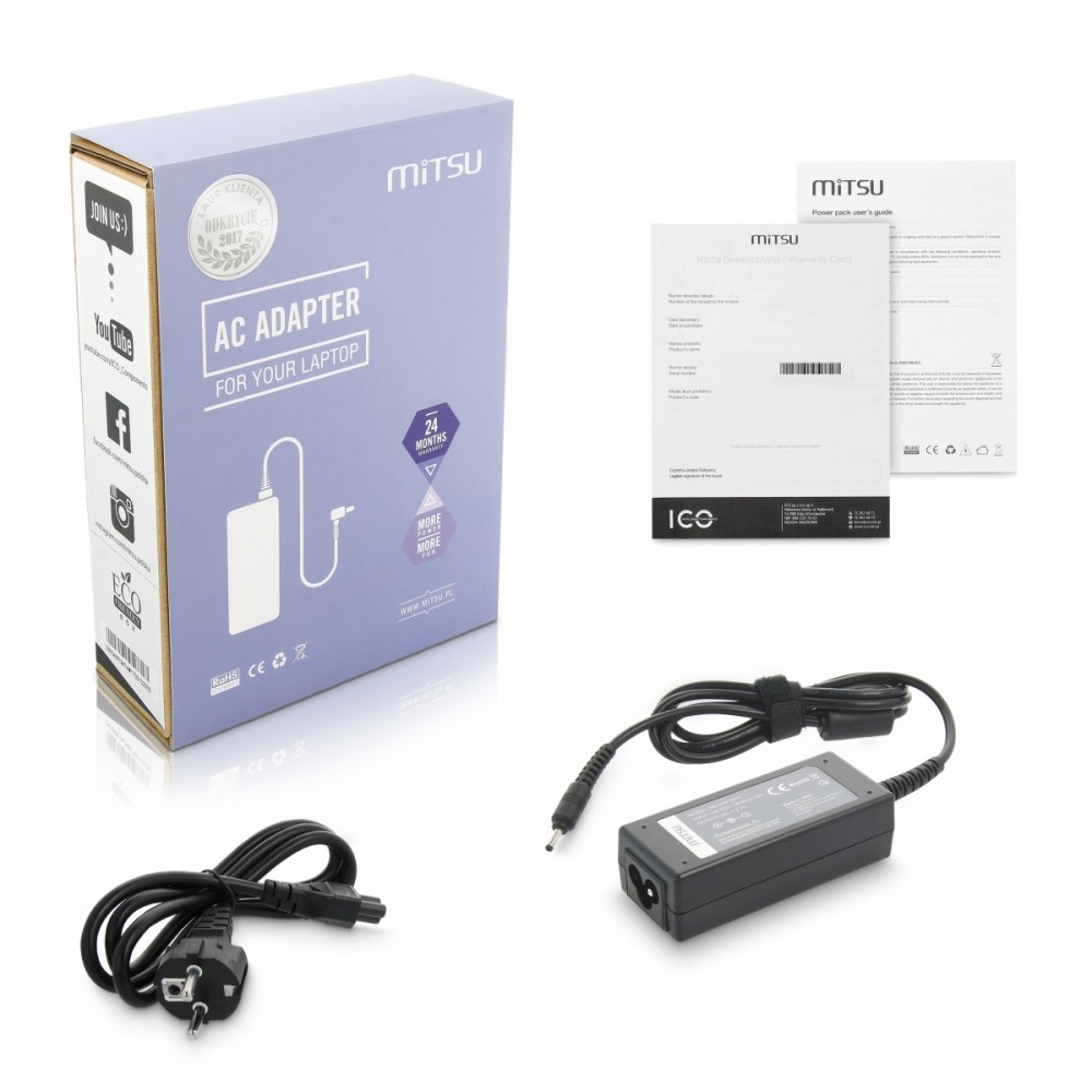 MITSU Power adapter 19V 2.1A