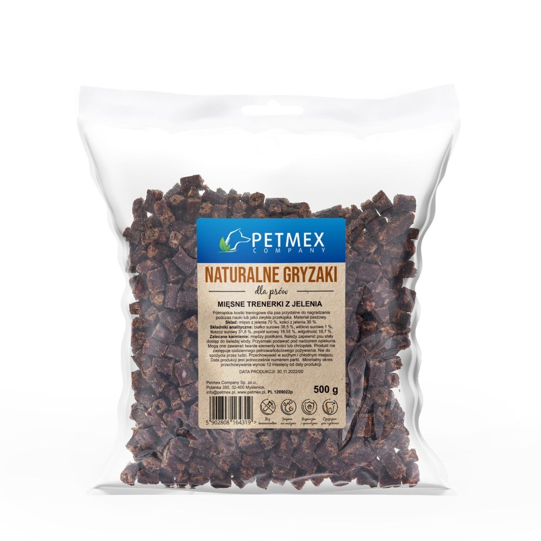 PETMEX venison meat training treats –