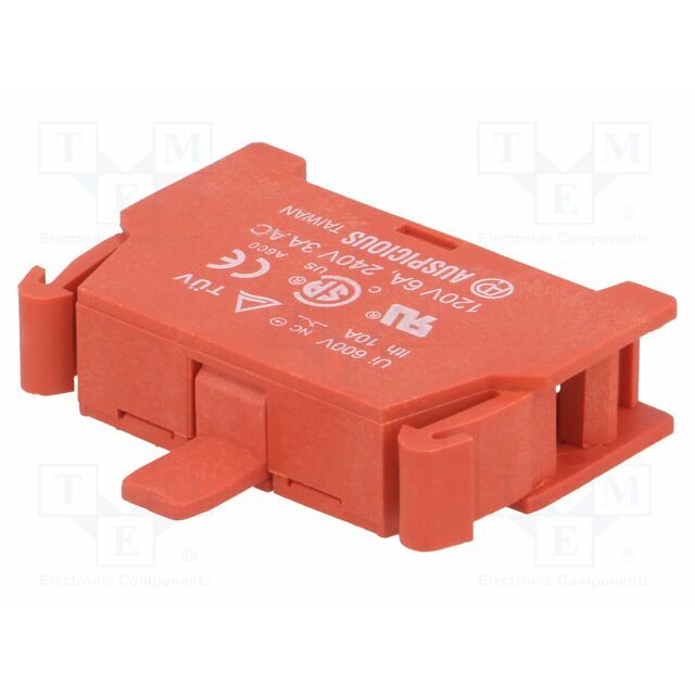 AUSPICIOUS Kontaktu bloks ar NC tipa