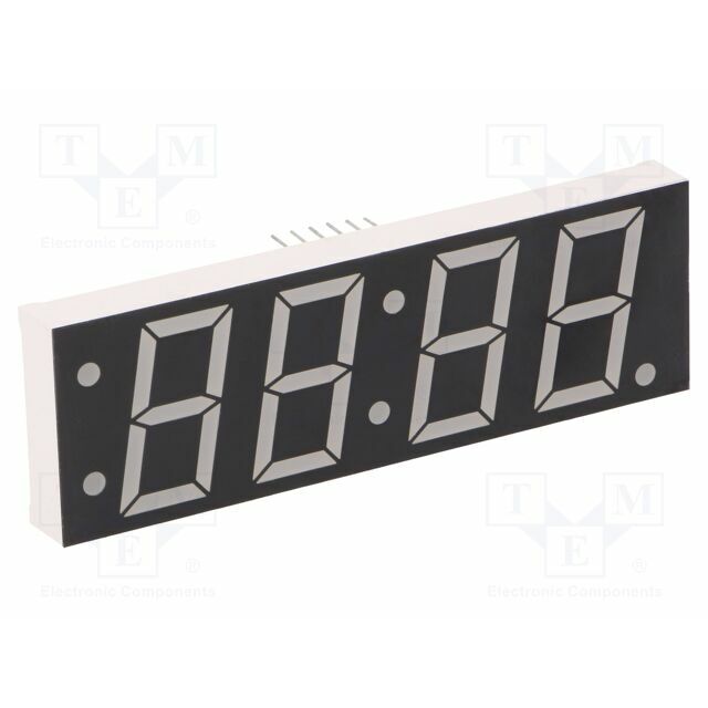 LUCKY LIGHT Display: LED; 7-segment; 24mm