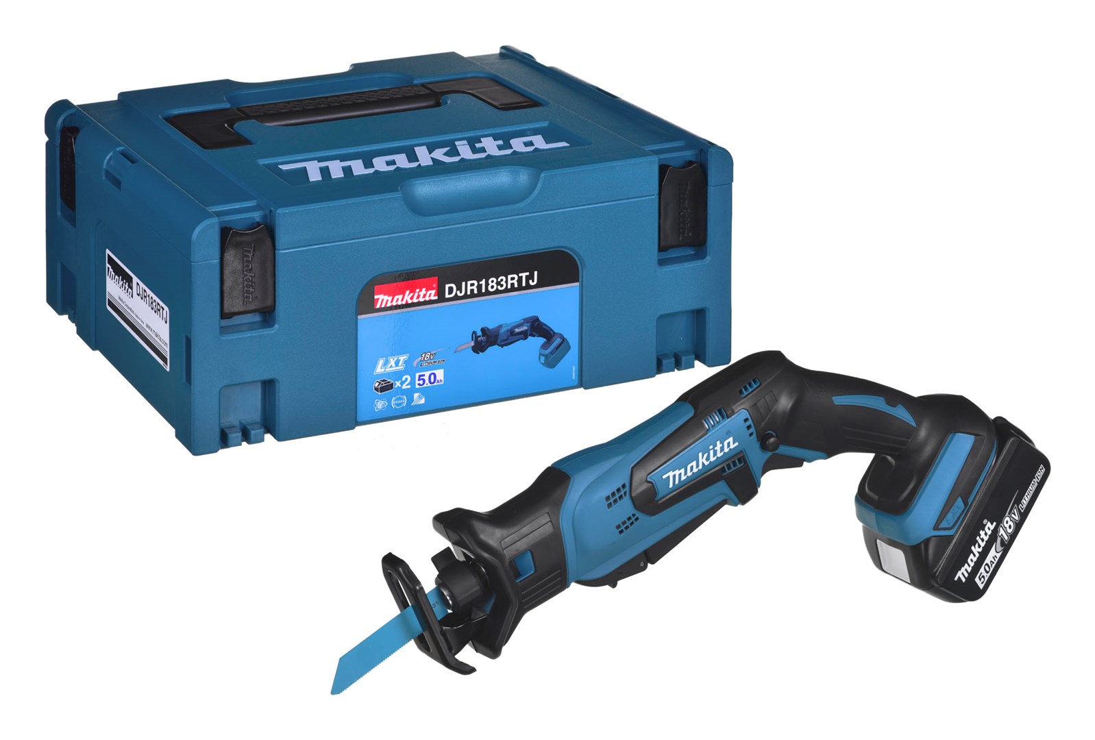 Makita DJR183RTJ reciprocating saw Black,Blue