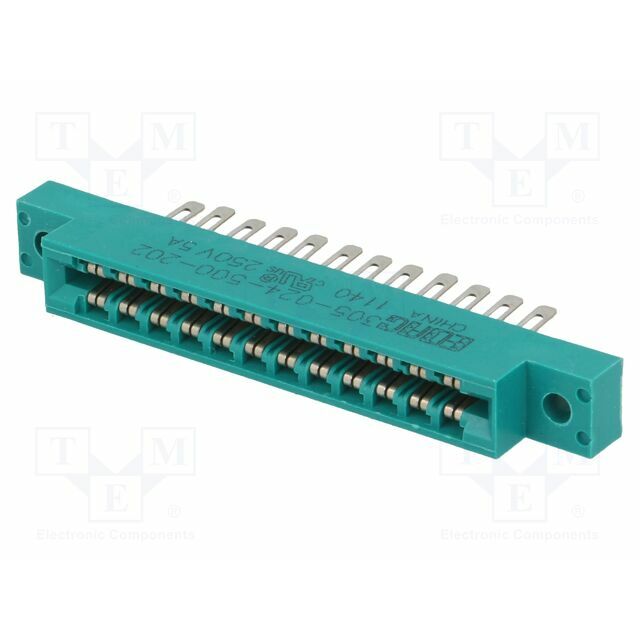 EDAC Connector: card edge; PIN: 24