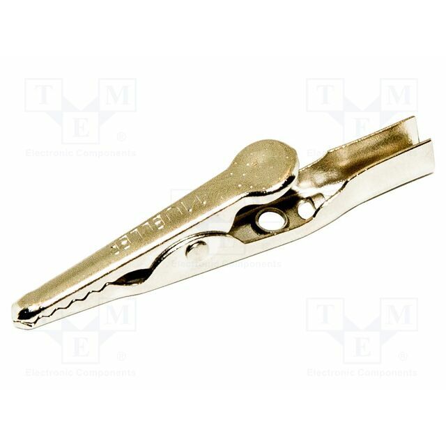 MUELLER ELECTRIC Crocodile clip; 10A; Grip