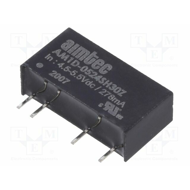 AIMTEC Converter: DC/DC; 2W; Uin: 4