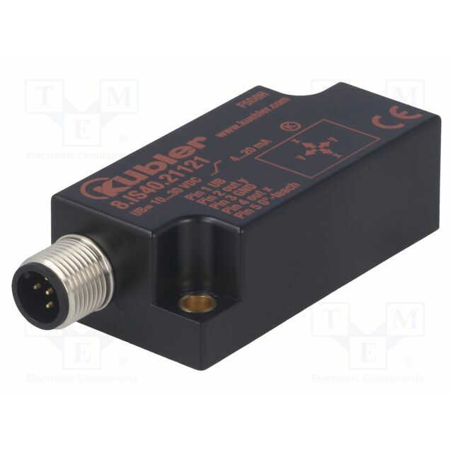 KUBLER Sensor: tilt; ±10°; M12 male