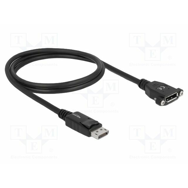 Cable; DisplayPort socket,DisplayPort plug; DisplayPort