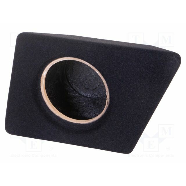 BASSER Car loudspeaker enclosure; MDF; black