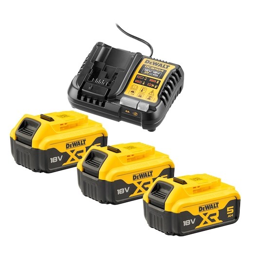 DeWALT DCB1104P3-QW cordless tool battery /