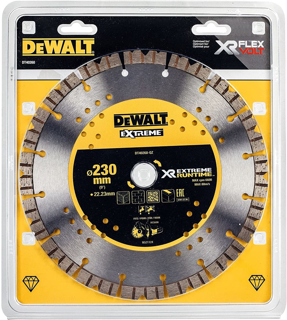 DeWALT DT40260-QZ angle grinder accessory Cutting
