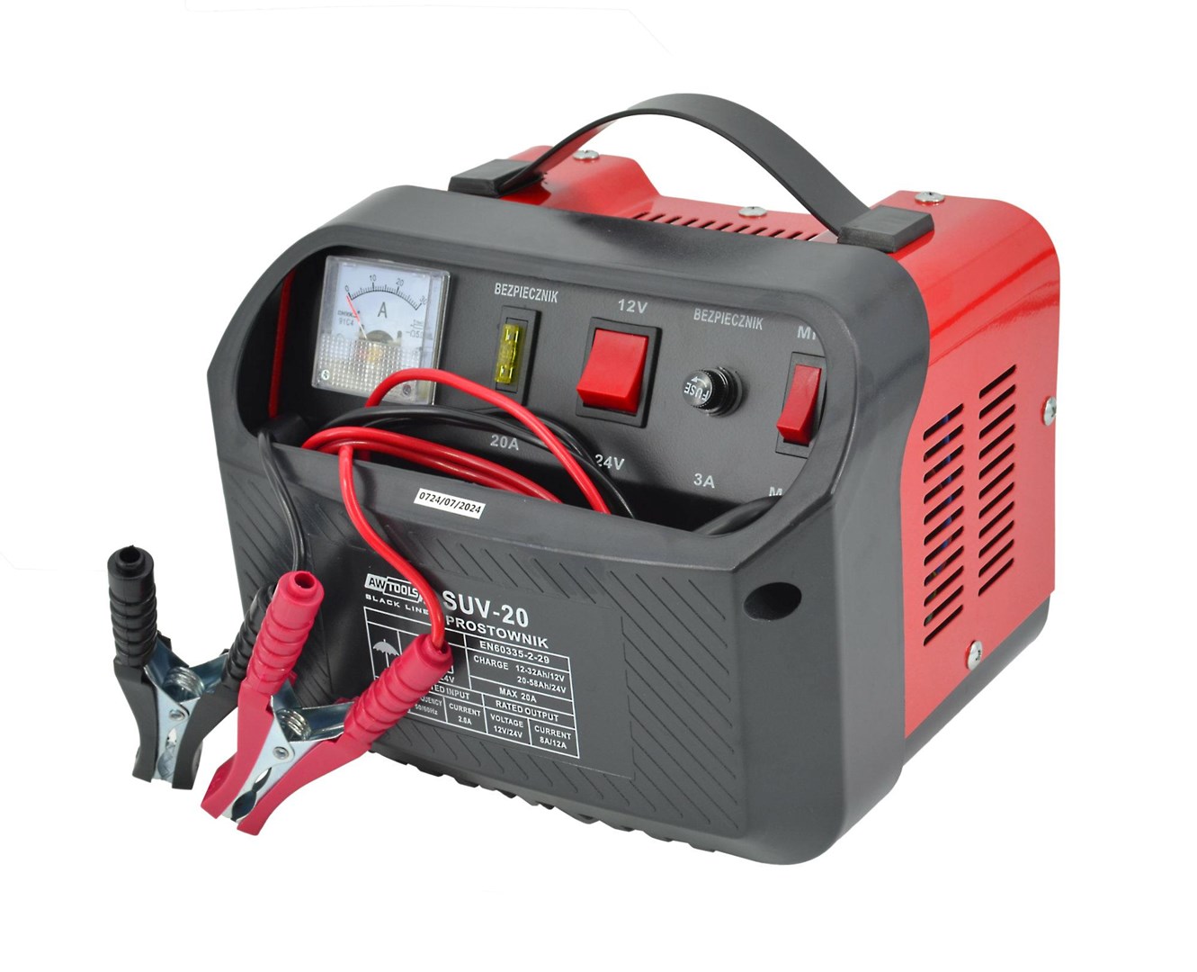 Awtools AW CHARGER SUV-20 12V/24V /BLACK