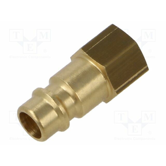 PNEUMAT Connector; connector pipe; 0÷35bar; brass