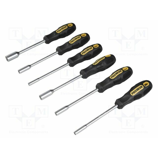 PROXXON Screwdriver: universal-set; 6-angles socket; FLEX-DOT