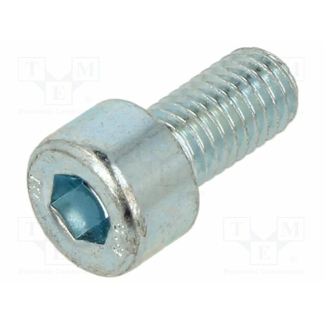 BOSSARD Screw; M8; M8x16; Head: cheese