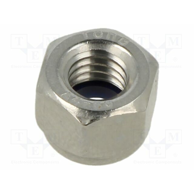 BOSSARD Nut; hexagonal; M6; 1; A4