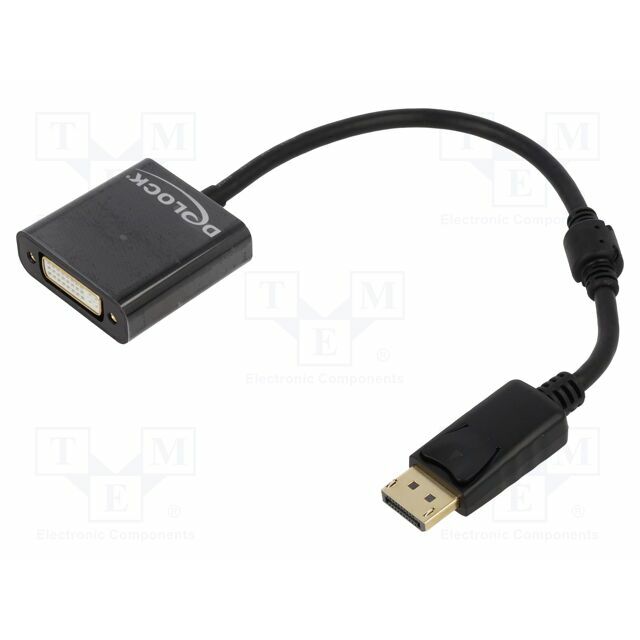 Adapter; DisplayPort plug,DVI-I (24+5) socket