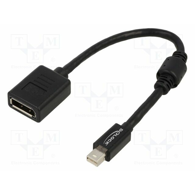 Adapter; DisplayPort socket,mini DisplayPort plug