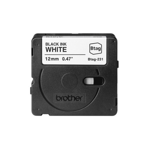 Brother BTAG-231 label-making tape Black on