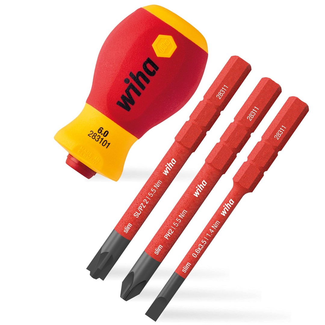 WIHA Screwdriver set with bit holder