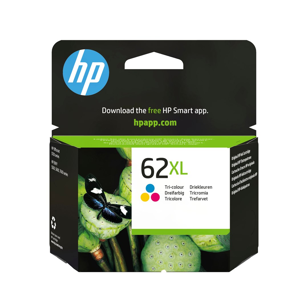 HEWLETT PACKARD HP 62XL Tri-color Ink
