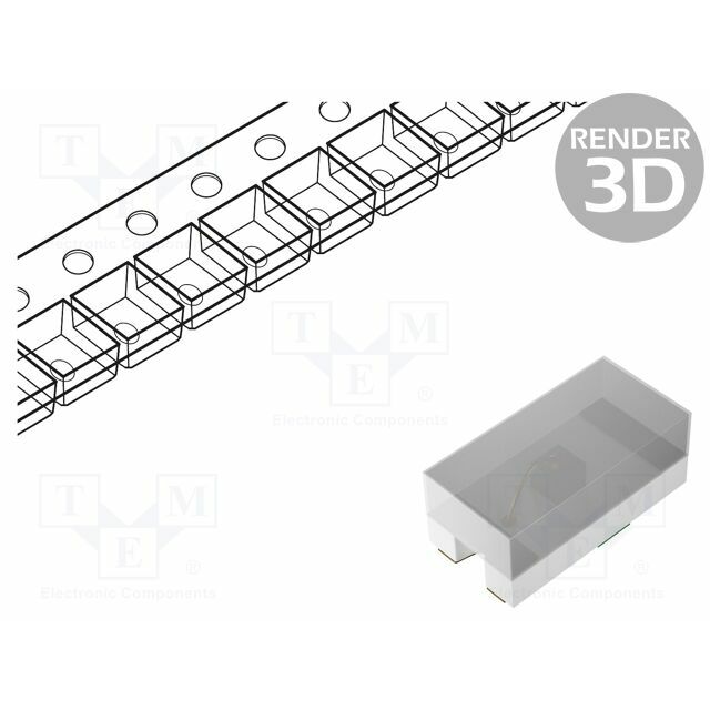 BROADCOM (AVAGO) LED; yellow; SMD; 0402