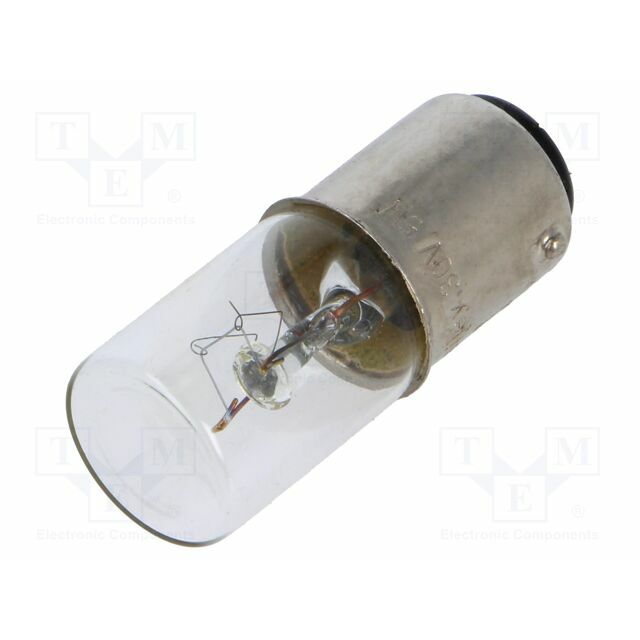 WERMA Filament lamp: bayonet; BA15D; 5W