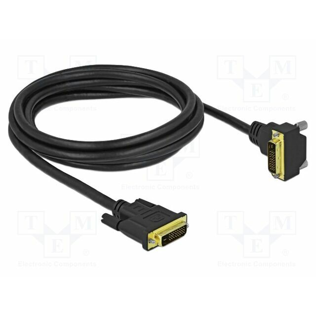 Cable; DVI-D (24+1) plug,DVI-D (24+1)