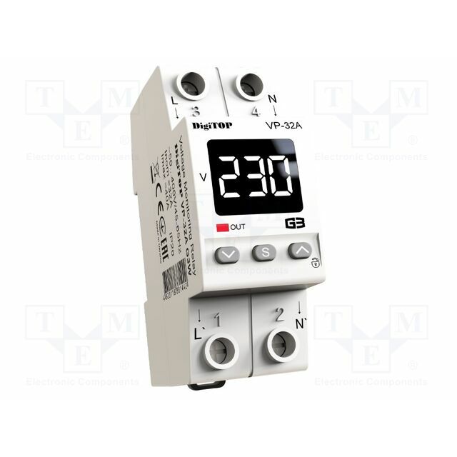 DIGITOP ELECTRIC Voltage monitoring relay; undervoltage