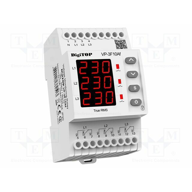 DIGITOP ELECTRIC Voltage monitoring relay; undervoltage