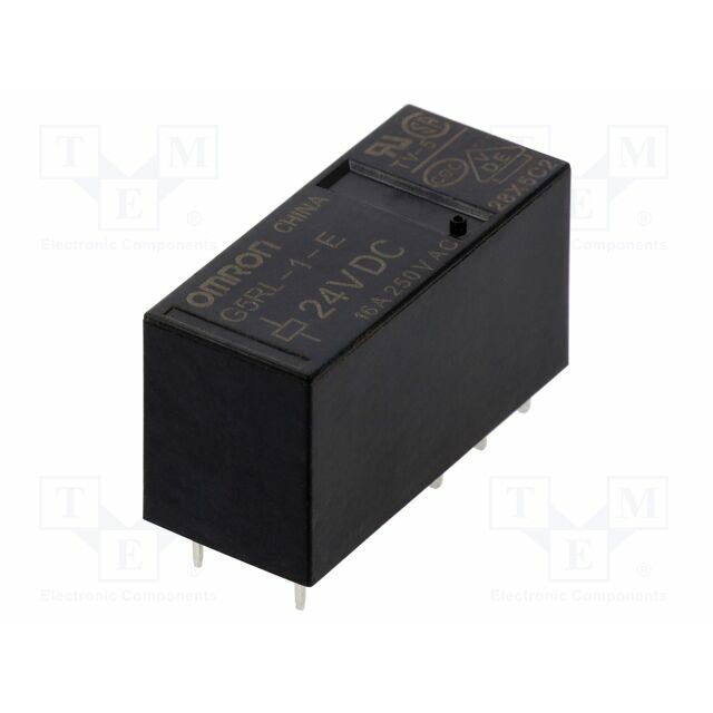 OMRON Electronic Components Relay: electromagnetic; Ucoil: