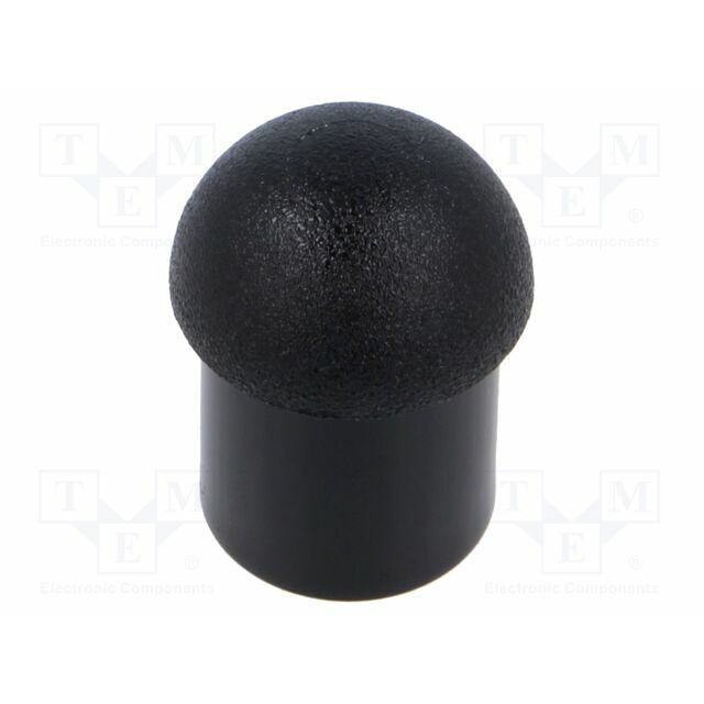TE CONNECTIVITY Stopper; polyamide; black; Entrelec