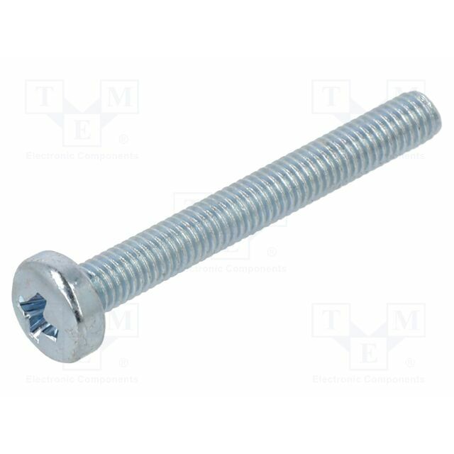RECA Screw; M3; M3x25; Head: button