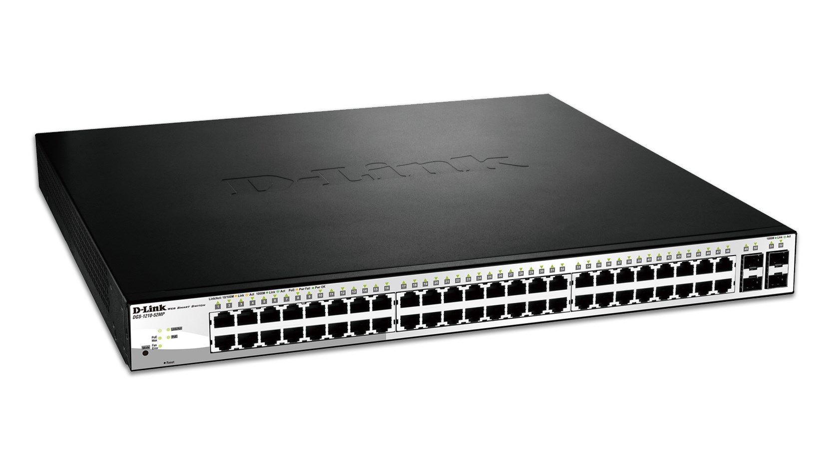 D-Link DGS-1210-52MP Vadīts L2 Gigabit Ethernet