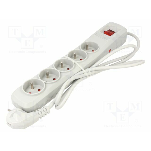 ARMAC Plug socket strip: protective; Sockets: