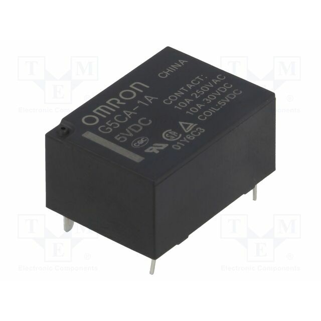 OMRON Electronic Components Relay: electromagnetic; Ucoil: