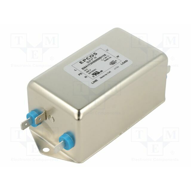 TDK Filter: anti-interference; single-phase; 250VAC; Ioper