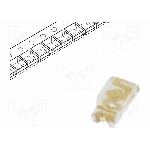 DIALIGHT LED; red; SMD; 0603; 30÷90mcd