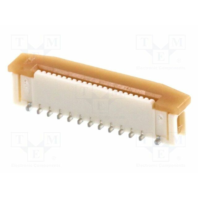 MOLEX Connector: FFC/FPC; SMT; 500mA; 50V