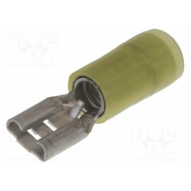 MOLEX Terminal: flat; 6.35mm; 0
