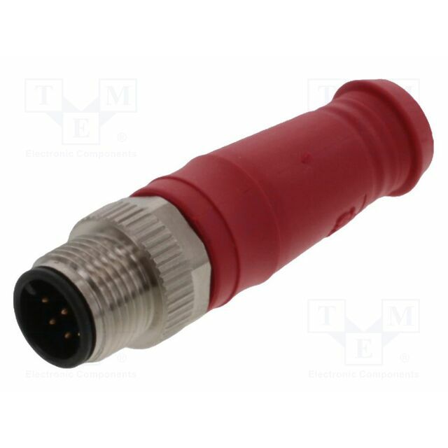 MOLEX Connector: M12; plug; PIN: 8