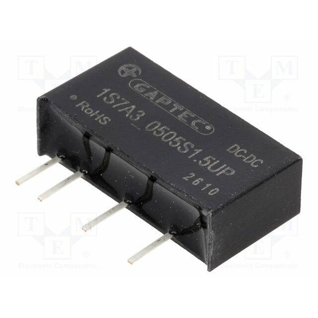 GAPTEC Electronic Converter: DC/DC; 1W; Uin: