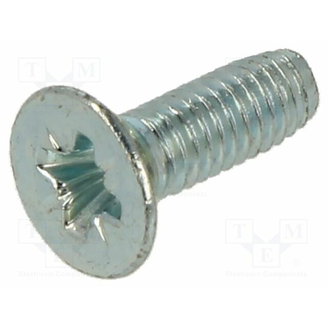 RECA Screw; M4; M4x12; Head: countersunk